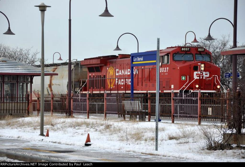 Manifest rolls east through the commuter station